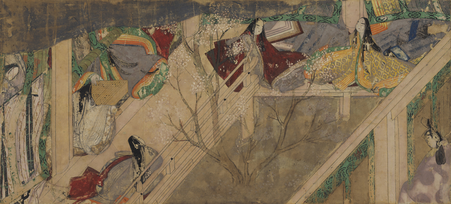 源氏物語絵巻 第四十四帖 竹河二 - 国宝 - 名古屋・徳川美術館 | The 