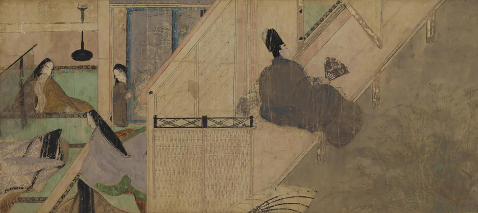 源氏物語絵巻 東屋二 - 国宝 - 名古屋・徳川美術館 | The Tokugawa Art 