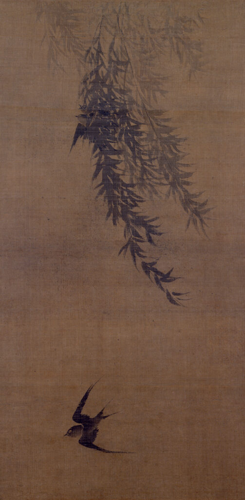 柳燕図 - 重要文化財 - 名古屋・徳川美術館 | The Tokugawa Art Museum