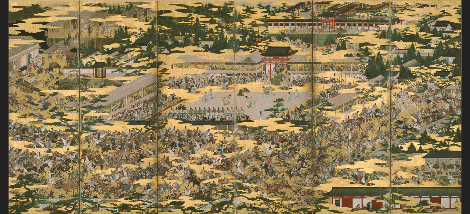 豊国祭礼図屛風 - 重要文化財 - 名古屋・徳川美術館 | The Tokugawa 